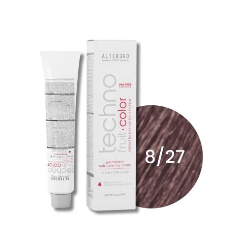 ALTER EGO TECHNOFRUIT trwała farba do włosów z keratyną 100 ml | 8/27