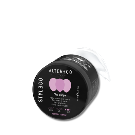 ALTER EGO STYLEGO Clay Shape pasta modelująca matowa do włosów 100 ml - 2