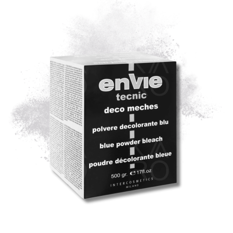 ENVIE DECO MECHES BLUE Rozjaśniacz niebieski w proszku 500 g - 2
