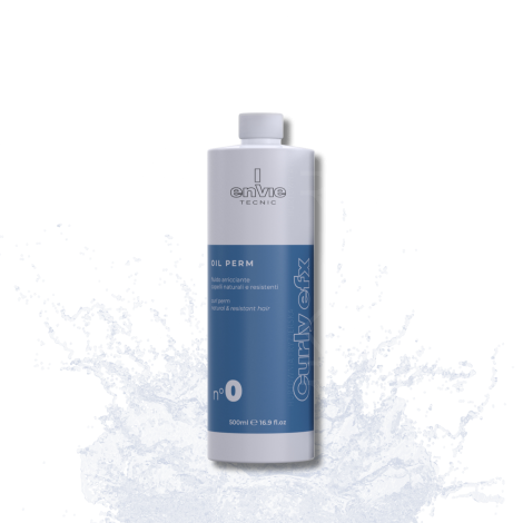 ENVIE CURLY Oil Perm N.0 płyn do trwałej ondulacji włosy trudne 500 ml - 2