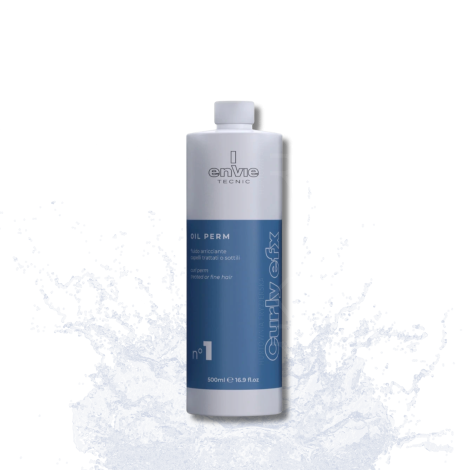 ENVIE CURLY Oil Perm N.1 płyn do trwałej ondulacji włosy normalne 500 ml - 2