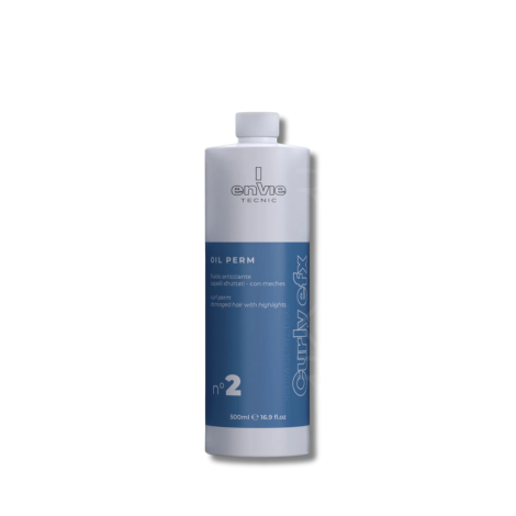 ENVIE CURLY Oil Perm N.2 płyn do trwałej ondulacji włosy delikatne 500 ml