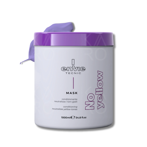 ENVIE NO YELLOW Maska fioletowa neutralizująca żółte odcienie 1000 ml - 2