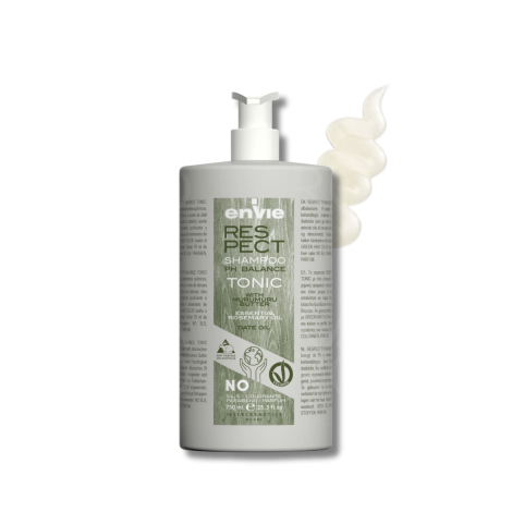 ENVIE RESPECT TONIC Vegan szampon zakwaszający do skóry wrażliwej 750 ml - 2