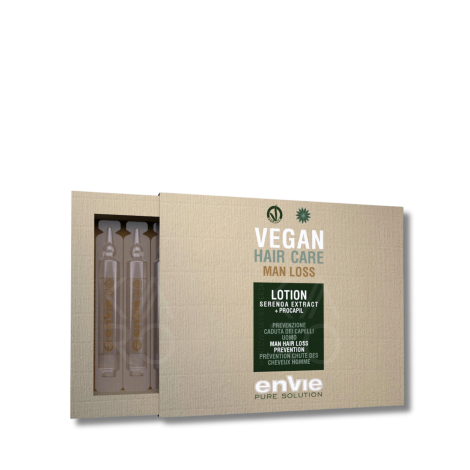 ENVIE VEGAN Man Loss lotion na wypadanie dla mężczyzn ampułki 8 x 10 ml