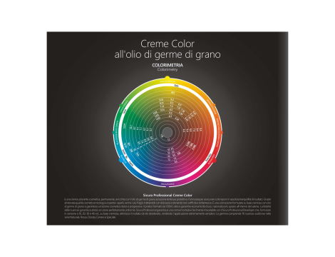 FAIPA SICURA PROFESSIONAL Creme Color Karta Kolorów - 12