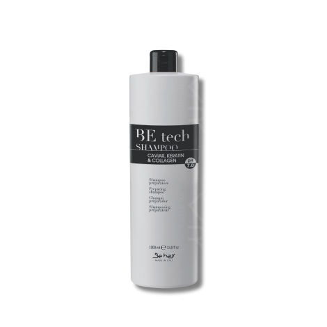 BE HAIR BE TECH Preparing szampon przygotowujący do zabiegów 1000 ml