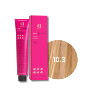 RR LINE REAL COLOR trwała farba do włosów w kremie 100 ml | 10.3
