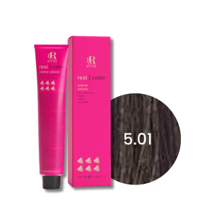 RR LINE REAL COLOR trwała farba do włosów w kremie 100 ml | 5.01