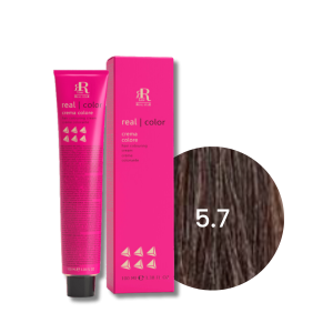 RR LINE REAL COLOR trwała farba do włosów w kremie 100 ml | 5.7