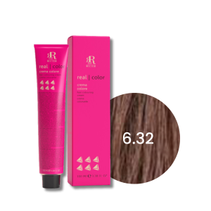 RR LINE REAL COLOR trwała farba do włosów w kremie 100 ml | 6.32