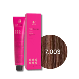 RR LINE REAL COLOR trwała farba do włosów w kremie 100 ml | 7.003