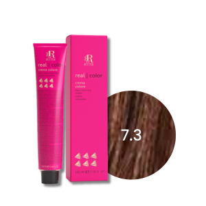 RR LINE REAL COLOR trwała farba do włosów w kremie 100 ml | 7.3