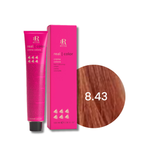 RR LINE REAL COLOR trwała farba do włosów w kremie 100 ml | 8.43