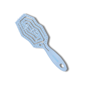 BLACKOMB ECO Ekologiczna szczotka masująca do rozczesywania | Niebieska