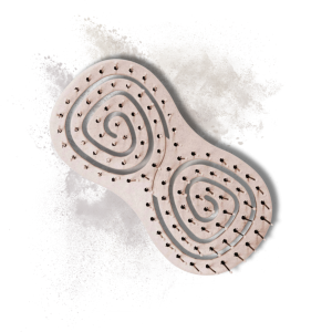 BLACKOMB ECO Ekologiczna kompaktowa szczotka do włosów ze słomy beżowa - image 2