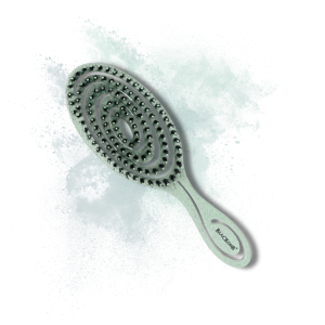 BLACKOMB ECO Ekologiczna szczotka ze słomy z włosiem dzika | Zielona - image 2