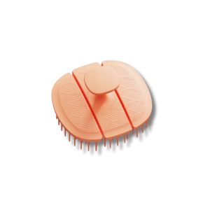 BLACKOMB ECO Szczotka masująca masażer do mycia włosów i głowy pomarańczowy