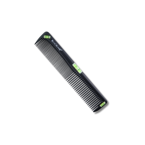 BLACKOMB Karbonowy grzebień barberski do strzyżenia z poziomicami