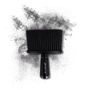 BLACKOMB Karkówka barberska do włosów pędzel barberski czarny - image 2