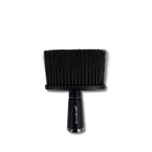 BLACKOMB Karkówka barberska do włosów pędzel barberski czarny