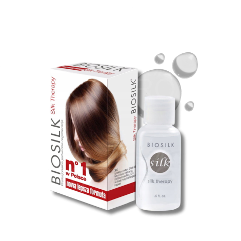 BIOSILK SILK THERAPY Original jedwab do włosów bez spłukiwania 15 ml - 2