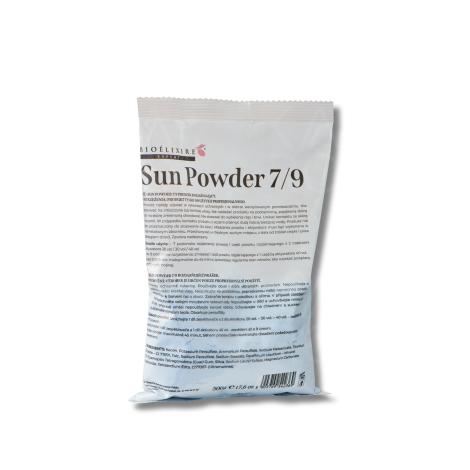 BIOELIXIRE EXPERT Sun Powder 7/9 rozjaśniacz w proszku do 7-9 tonów 500 g