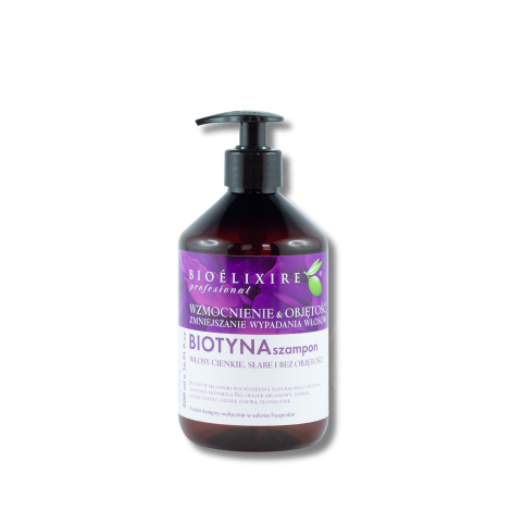 BIOELIXIRE PRO Biotyna szampon do włosów 500 ml