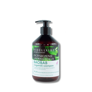 BIOELIXIRE PRO Vegan Baobab szampon wegański do włosów 500 ml