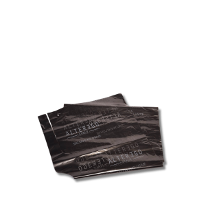 ALTER EGO AKCESORIA pelerynki foliowe jednorazowe czarne 30 szt.