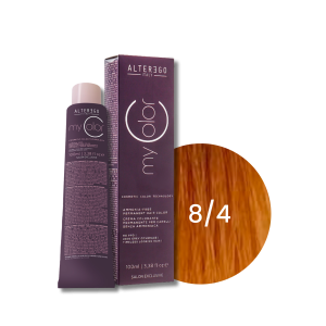 ALTER EGO MY COLOR trwała farba do włosów bez amoniaku 100 ml | 8/4