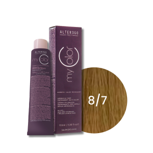 ALTER EGO MY COLOR trwała farba do włosów bez amoniaku 100 ml | 8/7