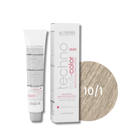 ALTER EGO TECHNOFRUIT trwała farba do włosów z keratyną 100 ml | 10/1