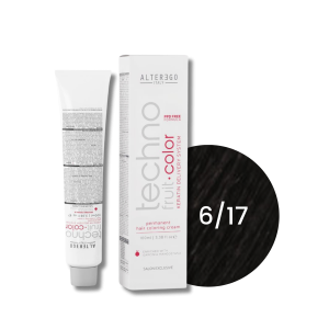 ALTER EGO TECHNOFRUIT trwała farba do włosów z keratyną 100 ml | 6/17