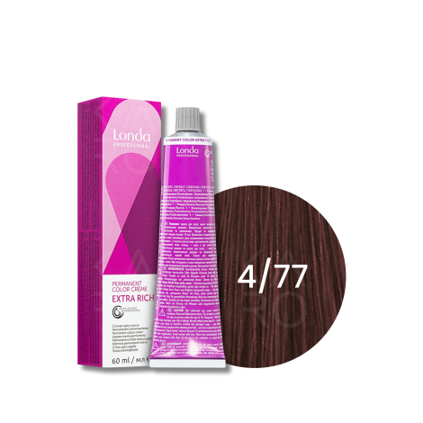 LONDA PROFESSIONAL EXTRA RICH trwała farba do włosów 60 ml | 4/77