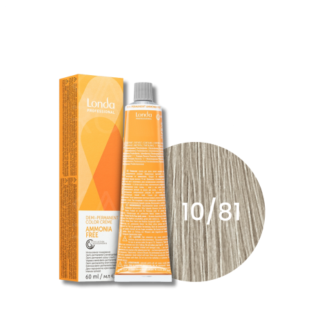 LONDA PROFESSIONAL AMMONIA FREE półtrwała farba do włosów 60 ml | 10/81