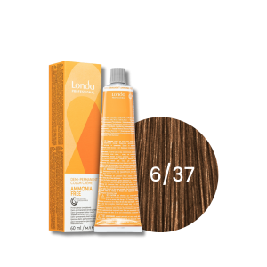 LONDA PROFESSIONAL AMMONIA FREE półtrwała farba do włosów 60 ml | 6/37
