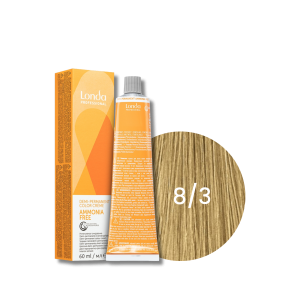 LONDA PROFESSIONAL AMMONIA FREE półtrwała farba do włosów 60 ml | 8/3