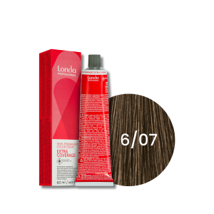 LONDA PROFESSIONAL EXTRA COVERAGE półtrwała farba do włosów 60 ml | 6/07