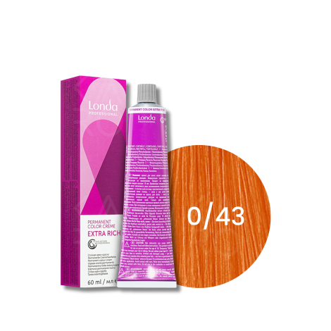 LONDA PROFESSIONAL EXTRA RICH trwała farba do włosów 60 ml | 0/43