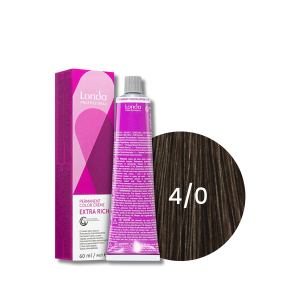 LONDA PROFESSIONAL EXTRA RICH trwała farba do włosów 60 ml | 4/0