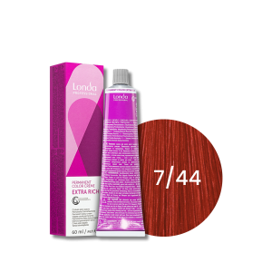 LONDA PROFESSIONAL EXTRA RICH trwała farba do włosów 60 ml | 7/44