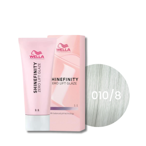 WELLA SHINEFINITY Zero Lift Glaze półtrwała farba do włosów 60 ml | 010/8