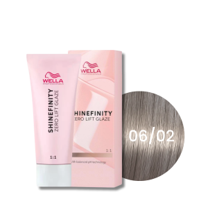 WELLA SHINEFINITY Zero Lift Glaze półtrwała farba do włosów 60 ml | 06/02