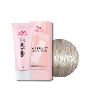 WELLA SHINEFINITY Zero Lift Glaze półtrwała farba do włosów 60 ml | 09/02