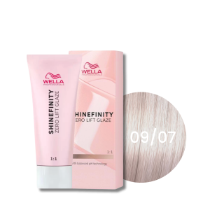 WELLA SHINEFINITY Zero Lift Glaze półtrwała farba do włosów 60 ml | 09/07