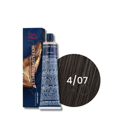 WELLA KOLESTON PERFECT ME+ trwała farba do włosów 60 ml | 4/07