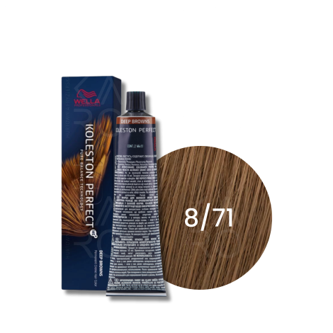 WELLA KOLESTON PERFECT ME+ trwała farba do włosów 60 ml | 8/71