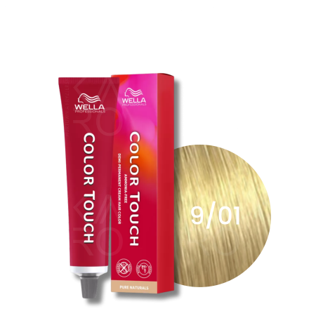 WELLA COLOR TOUCH tonująca półtrwała farba do włosów 60 ml | 9/01