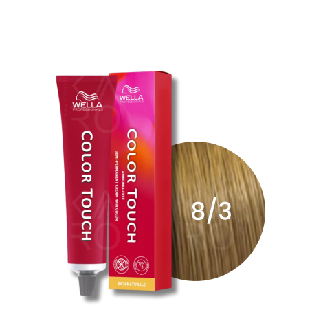 WELLA COLOR TOUCH tonująca półtrwała farba do włosów 60 ml | 8/3